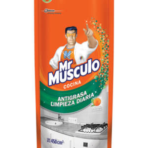 Limpiador Total Cocina Antigrasa Mister Musculo DoyPack x450ml.