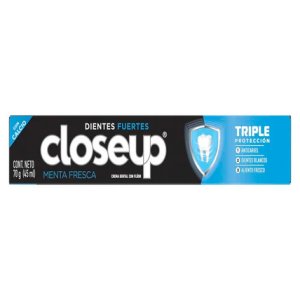 Dentrifico Close up triple proteccion MENTA FRESCA 70g (celeste)