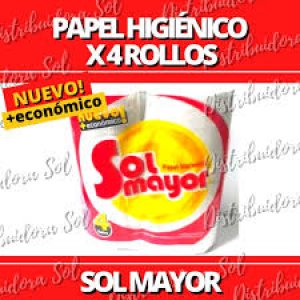 Papel Higienico SOL MAYOR 4x30x12