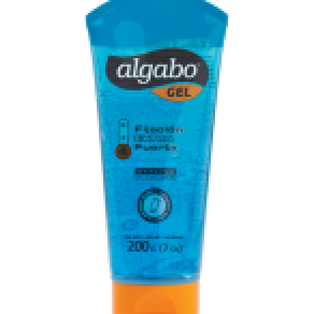 Gel Algabo Pomo x200 grs. Fijacion Extra Fuerte (Azul)