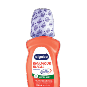 Enjuague Bucal Sin Alcohol Algabo x250ml (rojo)