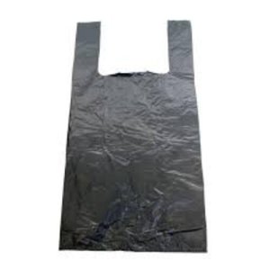 Bolsa tipo camisetas 40x50 REFORZADA NEGRA