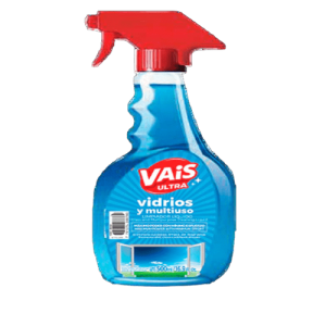 Vais Ultra Limpiador liquido Vidrios y Multiuso x500 ml. GATILLO 