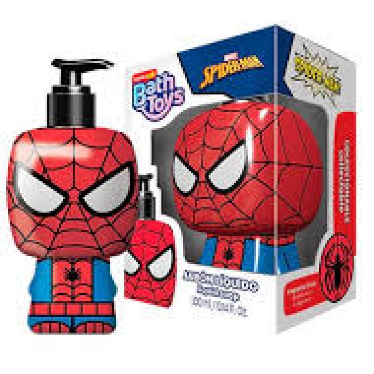 Jabon Liquido BATH TOYS x300 ml. Spiderman