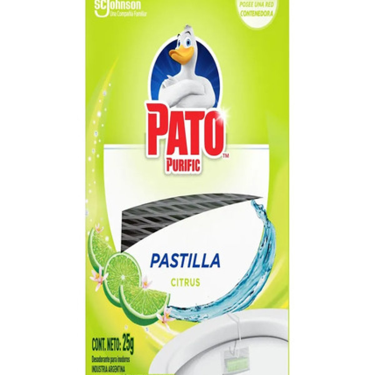 Pato pastilla citrus