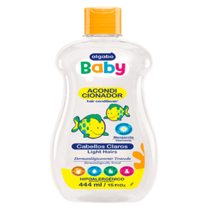 Acondicionador BABY Algabo x444 ml. Manzanilla (verde) 