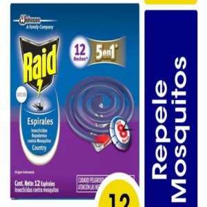 Espirales Raid x12 unidades (violeta)