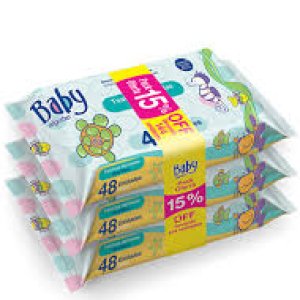 Toallitas Humedas Baby 3x48 pack AHORRO