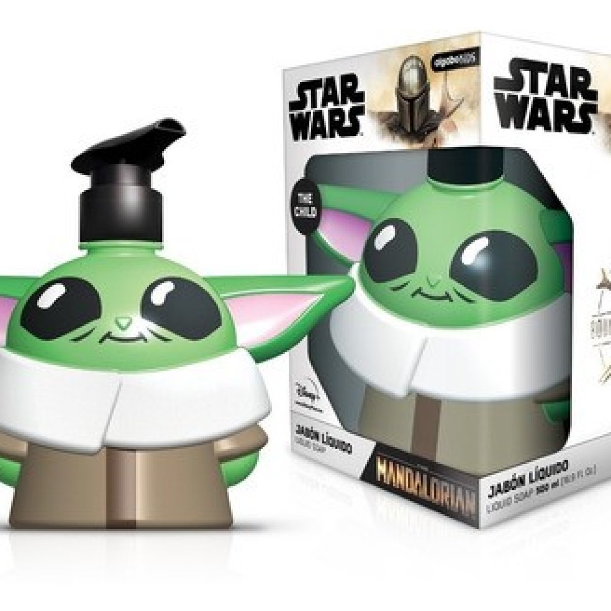 Baby Yoda Jabon Liquido x500 ml.