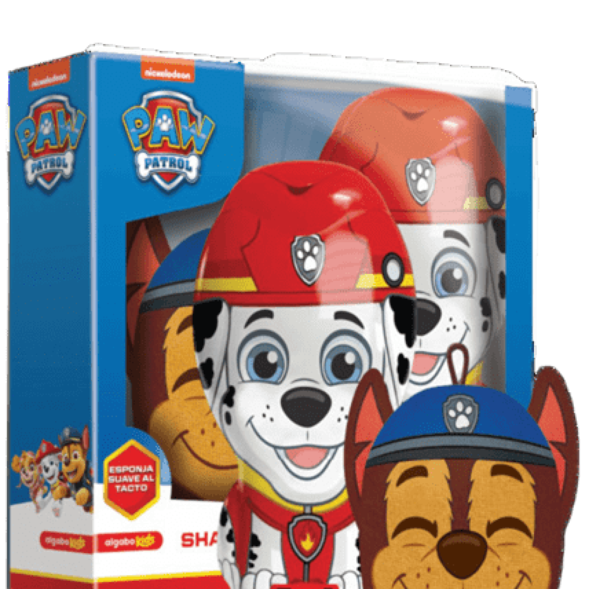 Paw Patrol Set Esponja + 3 En 1 + Acondicionador + Gel De Ducha CHASE
