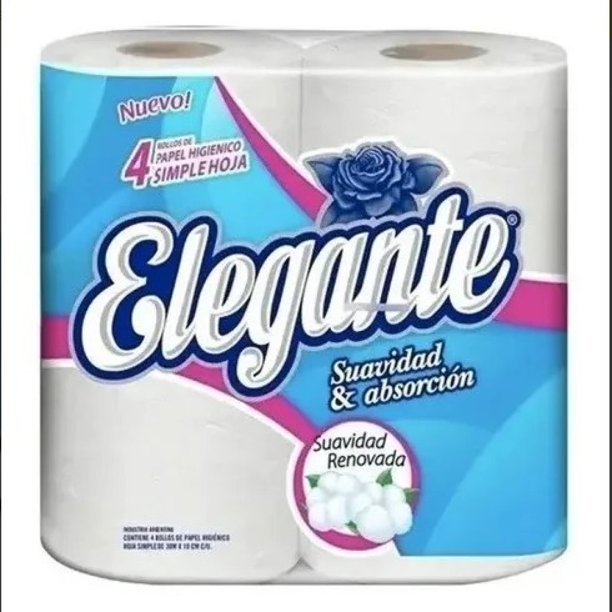 Papel Higienico ELEGANTE 12x4x30 mts