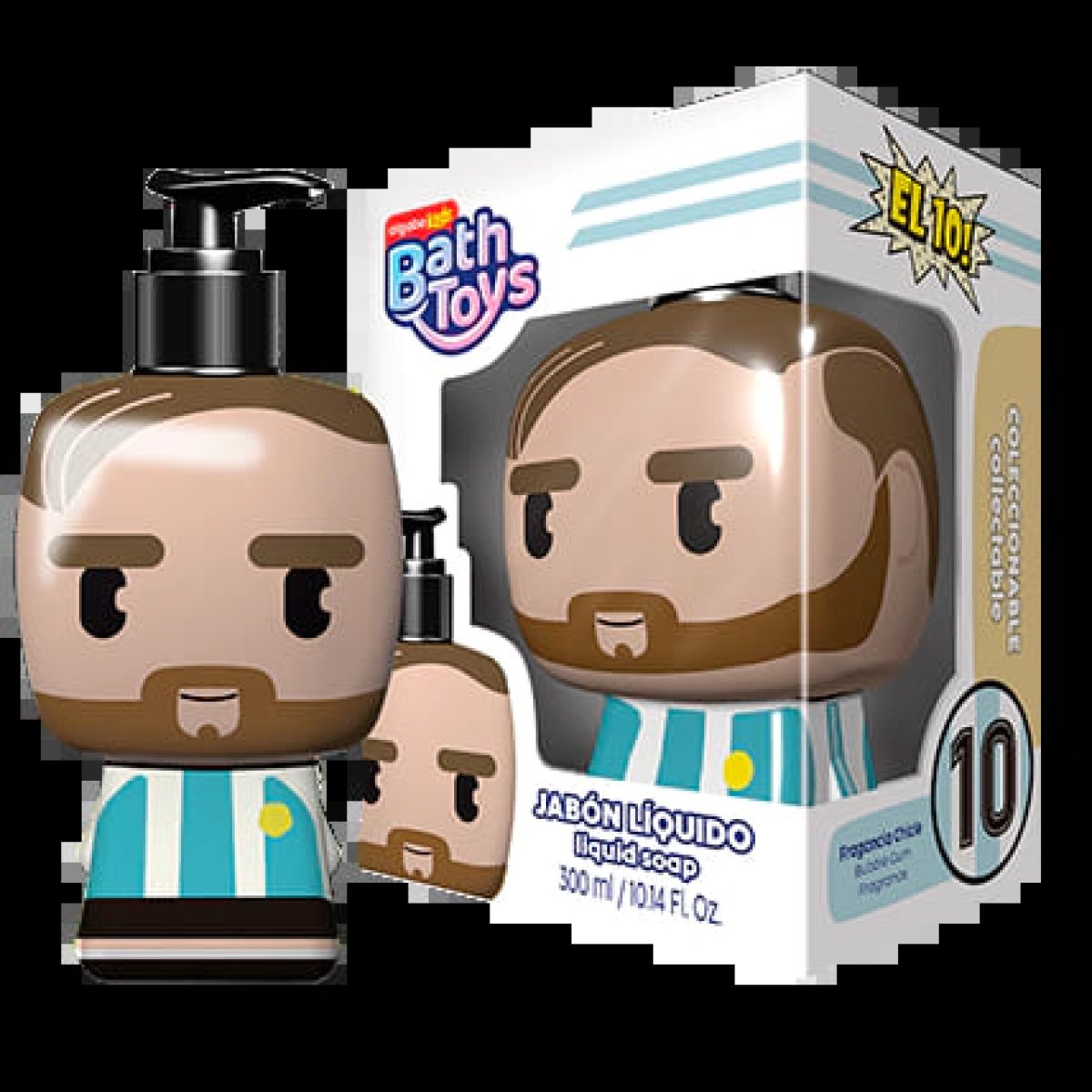 Jabon Liquido BATH TOYS SOMOS CAMPEONES x300 ml. EL 10  