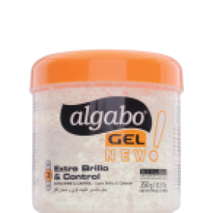 Gel Algabo 350 grs. Extra Brillo y Control (Transparente)