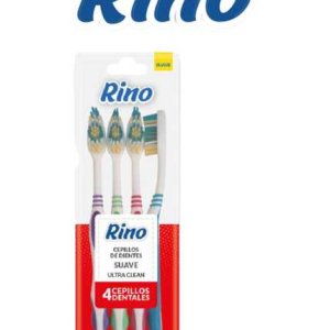 Rino Cepillo Dental Suave X4 unid. (Caja x12)
