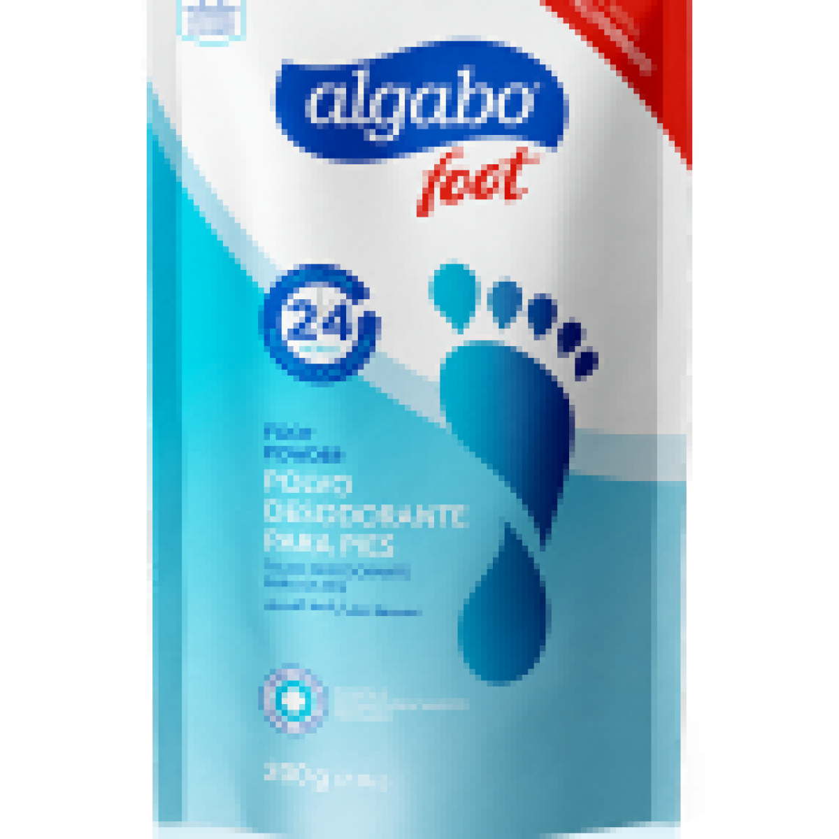 Envase Economico Talco Algabo Foot x200 grs.