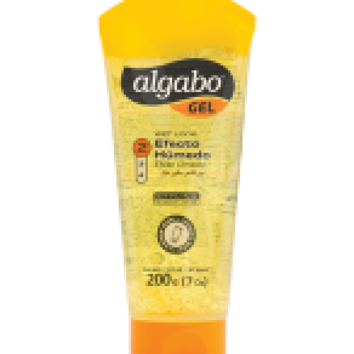 Gel Algabo Pomo x200 grs. Efecto Humedo (Amarillo)