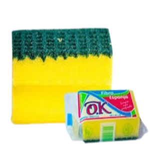 Esponja de Cocina ACANALADA OK (x24 Unidades)