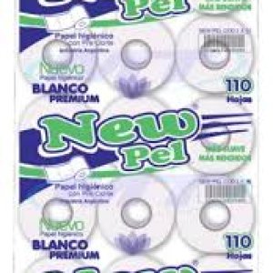 Papel Higienico New PEL 30x110 Hojas (verde)