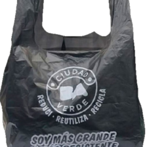 Bolsas Tipo Camisetas 45x55 NEGRO ECONOMICA