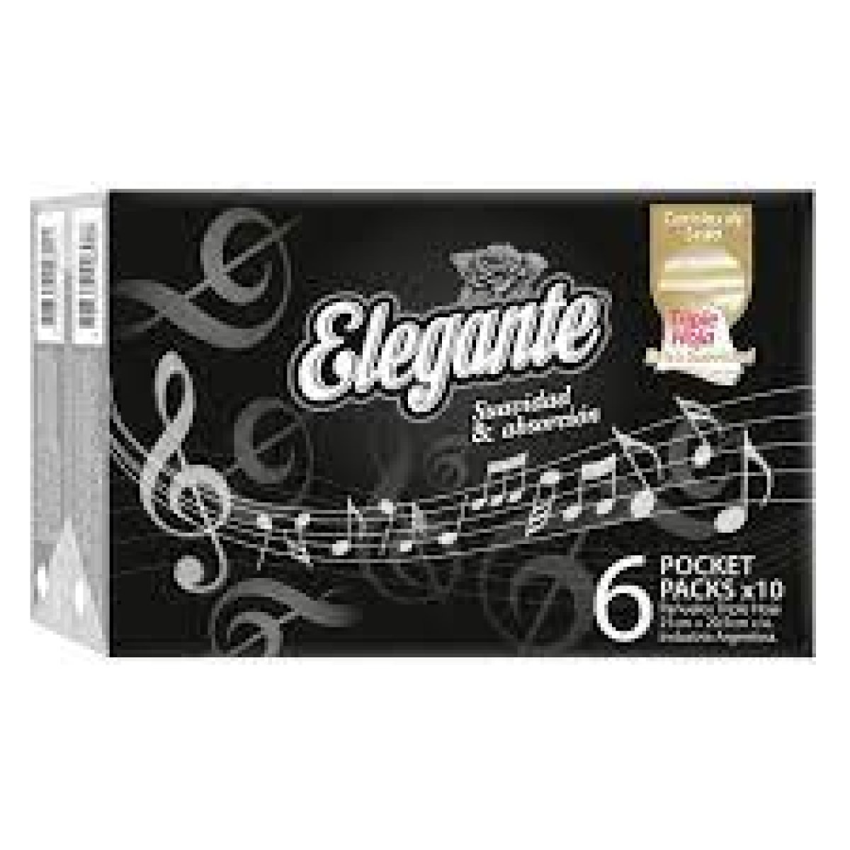 Pañuelo Elegante 6x10x27 Triple 