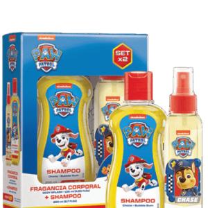 Set X2 Paw Patrol Body Splash 125ml + Shampoo 200ml