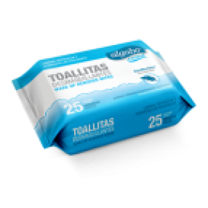 Toallitas Desmaquillantes Algabo x25 Unid.
