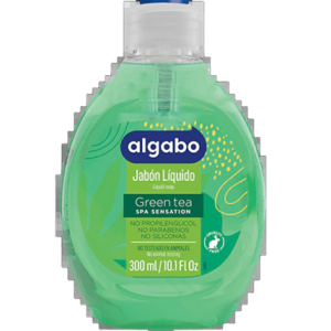 Jabon Liquido Algabo x300 ml. Green Tea (verde)