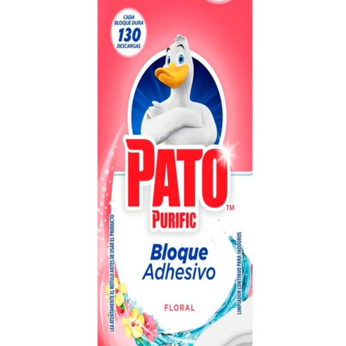 pato purific bloque adhesivo floral perfection